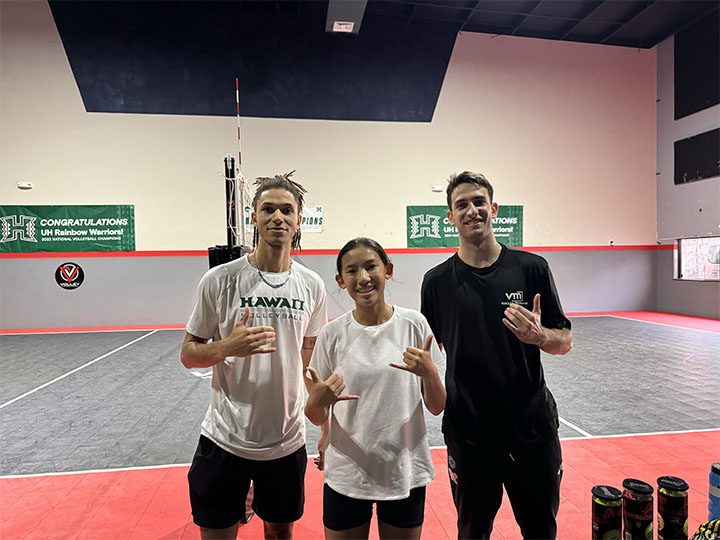 Hitters clinic @ VolleyHI