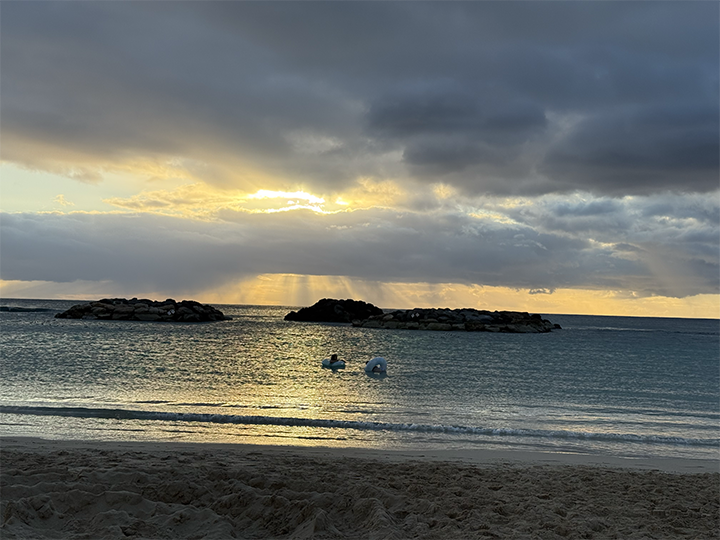 No School = 💪🏼👙🏐🏖️🌅🥩😀